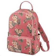 MOTXILLA CATH KIDSON TRIPLE CREMALLERA FLORS ROSA | 5055914311969 | BUS8714204957 | Llibreria La Gralla | Librería online de Granollers
