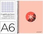 LLIBRETA ANTARTIK ESPIRAL A6 QUADRICULA MICROPERFORAT CARTRO TT CORALL | 8423473114784 | 11478 | Llibreria La Gralla | Llibreria online de Granollers