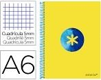 LLIBRETA ANTARTIK ESPIRAL A6 QUADRICULA MICROPERFORAT CARTRO TT GROC | 8423473114814 | 11481 | Llibreria La Gralla | Llibreria online de Granollers