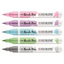 RETOLADORS 5 UN TALENS ECOLINE PINZELL TONS PASTEL | 8712079408275 | 11509901 | Llibreria La Gralla | Llibreria online de Granollers