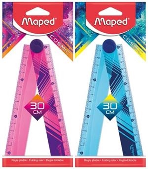 REGLA PLEGABLE DE 30 CM COLORS | 3154142810175 | 281017 | Llibreria La Gralla | Llibreria online de Granollers