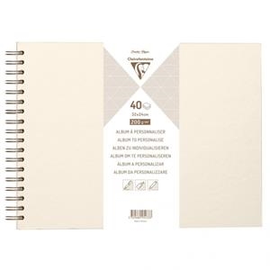 ALBUM TAPA DURA BLANC PERLAT 27X20 CM. 40 F 200 GR. | 3329680954340 | 95434C | Llibreria La Gralla | Llibreria online de Granollers