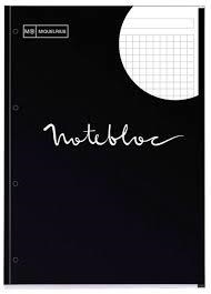 RECANVI FULLS NOTEBLOC MIQUELRIUS A4 NEGRE | 8422593071267 | 7128 | Llibreria La Gralla | Llibreria online de Granollers