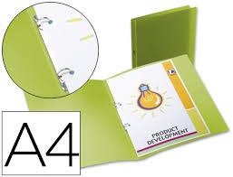 CARPESA PLASTIC 2 ANELLES 15MM VERDA | 4710581490737 | 33191 | Llibreria La Gralla | Llibreria online de Granollers