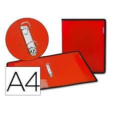 CARPESA PLASTIC 2 ANELLES 25MM VERMELL | 4710581430306 | 27862 | Llibreria La Gralla | Llibreria online de Granollers