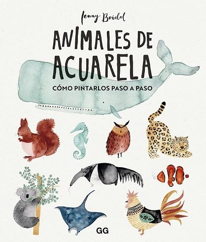 ANIMALES DE ACUARELA | 9788425232824 | BOIDOL, JENNY | Llibreria La Gralla | Llibreria online de Granollers