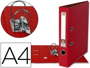 ARXIVADOR PALANCA LIDERPAPEL A4 LOM 52MM VERMELL | 8423473320635 | 32063 | Llibreria La Gralla | Librería online de Granollers