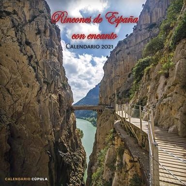 CALENDARIO RINCONES DE ESPAÑA CON ENCANTO 2021 | 9788448027780 | AA. VV. | Llibreria La Gralla | Librería online de Granollers