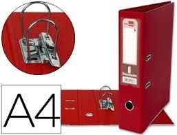 ARXIVADOR DE PALANCA A4 VERMELL | 8423473320574 | Llibreria La Gralla | Librería online de Granollers