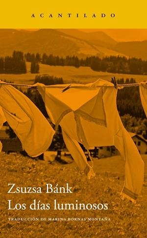 DIAS LUMINOSOS, LOS | 9788417902445 | BÁNK, ZSUZSA | Llibreria La Gralla | Librería online de Granollers