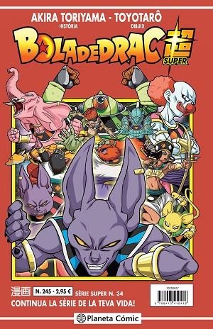 BOLA DE DRAC SÈRIE VERMELLA Nº 245 | 9788413410418 | TORIYAMA, AKIRA/VIZ MEDIA | Llibreria La Gralla | Llibreria online de Granollers