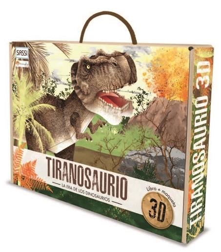TIRANOSAURIO. LIBRO + MAQUETA 3D | 9788417299927 | L. TREVISAN, V. MANUZZATO, A.BORGO | Llibreria La Gralla | Llibreria online de Granollers