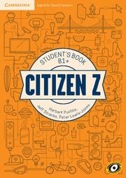 CITIZEN Z B1+ STUDENT'S BOOK WITH AUGMENTED REALITY | 9788490369777 | PUCHTA, HERBERT/STRANKS, JEFF/LEWIS-JONES, PETER | Llibreria La Gralla | Librería online de Granollers