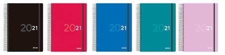 AGENDA ENRI 2021 CLASSIC ESPIRAL TAPA PLASTIC A5 D/P COLORS | 5904017370086 | 400142031 | Llibreria La Gralla | Llibreria online de Granollers
