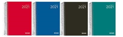 AGENDA ENRI 2021 CLASSIC ESPIRAL A5 D/P COLORS | 5904017370208 | 400143034 | Llibreria La Gralla | Llibreria online de Granollers