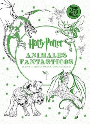 HARRY POTTER ANIMALES FANTASTICOS MINI LIBRO PARA COLOREA | 9788868219970 | POTTER HARRY | Llibreria La Gralla | Llibreria online de Granollers