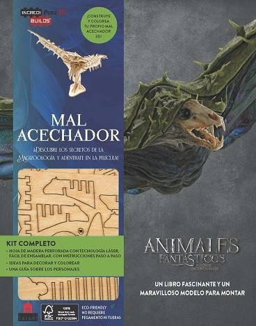 INCREDIBUILDS HARRY POTTER MAL ACECHADOR | 9788893670128 | VARIOS AUTORES | Llibreria La Gralla | Librería online de Granollers
