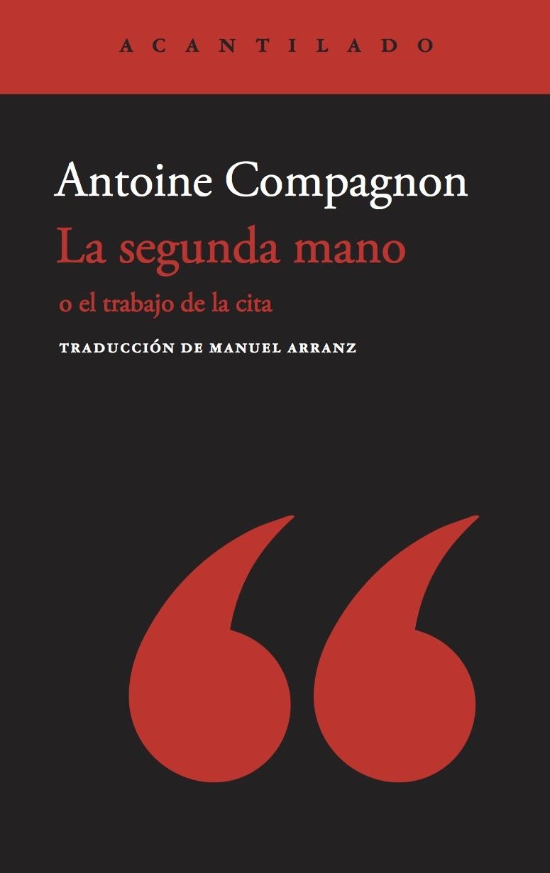 LA SEGUNDA MANO | 9788417902414 | COMPAGNON, ANTOINE | Llibreria La Gralla | Llibreria online de Granollers