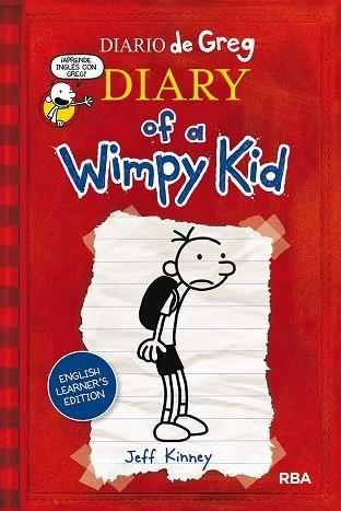 DIARIO DE GREG 1. ENGLISH LEARNER'S EDITION | 9788427299627 | KINNEY, JEFF | Llibreria La Gralla | Llibreria online de Granollers