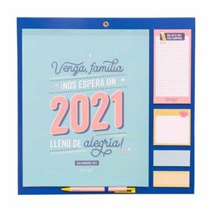 CALENDARI 2021 MR WONDERFUL VENGA FAMILIA NOS PESPERA ... | 8435460781176 | Llibreria La Gralla | Llibreria online de Granollers