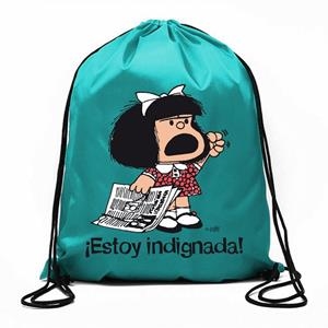 BOLSA DE CUERDAS MAFALDA ¡ESTOY INDIGNADA! | 9788893677974 | QUINO | Llibreria La Gralla | Librería online de Granollers