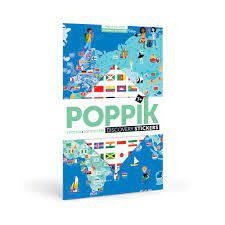 POPPIK BANDERES DEL MON GRAN POSTER | 3760262410487 | PPDIS001 | Llibreria La Gralla | Librería online de Granollers