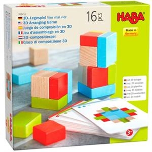 JOC HABA FUSTA COMPOSICIO 3D 16 PECES | 4010168250427 | 305455 | Llibreria La Gralla | Librería online de Granollers
