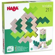 JOC HABA FUSTA COMPOSICIO 3D 21 PECES VIRIDI | 4010168240916 | 304410 | Llibreria La Gralla | Librería online de Granollers