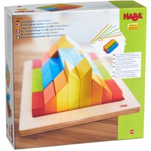 JOC COMPOSICIO HABA 3D 28 PECES PLANTILLES 1 MARC | 4010168244693 | 304854 | Llibreria La Gralla | Librería online de Granollers