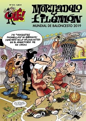 MUNDIAL DE BALONCESTO 2019 (OLÉ! MORTADELO 213) | 9788402423641 | IBÁÑEZ, FRANCISCO | Llibreria La Gralla | Llibreria online de Granollers