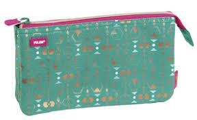 PORTATOT 5 COMPARTIMENTS COOPER VERD | 8411574087380 | MIL081133CP3GR | Llibreria La Gralla | Llibreria online de Granollers