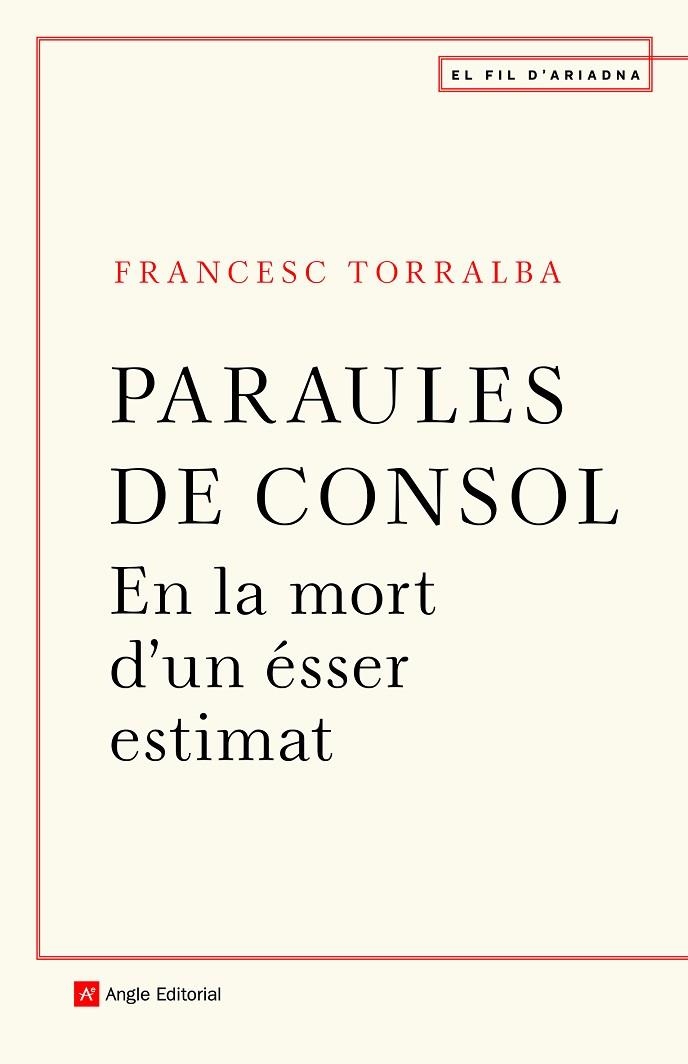 PARAULES DE CONSOL | 9788418197246 | TORRALBA ROSELLÓ, FRANCESC | Llibreria La Gralla | Llibreria online de Granollers