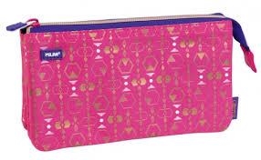 PORTATOT MILAN 5 DEP. COPPER 3 ROSA | 8411574087373 | 081133CP3P | Llibreria La Gralla | Llibreria online de Granollers