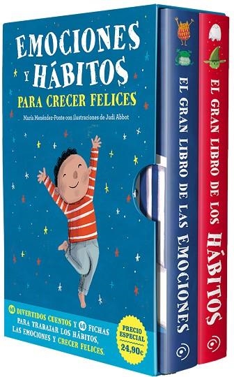 ESTUCHE REGALO EMOCIONES Y HÁBITOS PARA CRECER FELICES | 9788418128424 | MENÉNDEZ-PONTE, MARÍA | Llibreria La Gralla | Librería online de Granollers