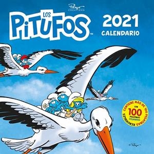 CALENDARIO LOS PITUFOS 2021  | 9788417760854 | CULLIFORD, PIERRE | Llibreria La Gralla | Librería online de Granollers