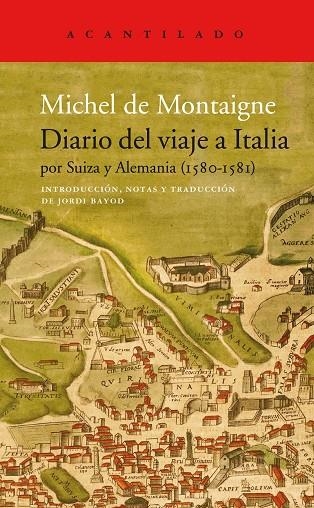 DIARIO DEL VIAJE A ITALIA | 9788417902339 | DE MONTAIGNE, MICHEL | Llibreria La Gralla | Llibreria online de Granollers