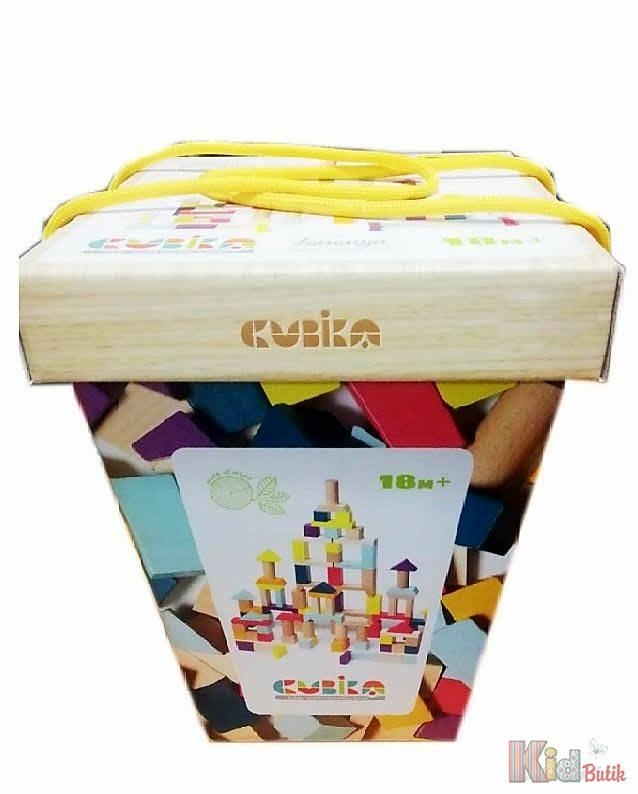 CUBIKA. JUEGO DE CONSTRUCCION BLOQUES DE MADERA | 4823056515184 | VV.AA | Llibreria La Gralla | Llibreria online de Granollers