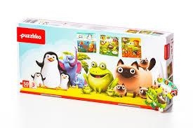 PUZZLE 3 EN 1 MIS ANIMALES FAVORITOS | 4823056512985 | VV.AA | Llibreria La Gralla | Librería online de Granollers