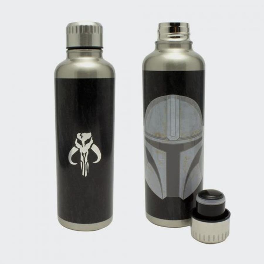 BOTELLA ALUMINIO THE MANDALORIAN | 5055964757601 | PALADONE | Llibreria La Gralla | Llibreria online de Granollers