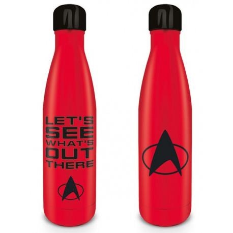 BOTELLA METALICA STAR TREK "LET'S SEE WHAT'S OUT THERE" | 5050574256957 | PYRAMID | Llibreria La Gralla | Llibreria online de Granollers