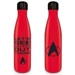 BOTELLA METALICA STAR TREK "LET'S SEE WHAT'S OUT THERE" | 5050574256957 | PYRAMID | Llibreria La Gralla | Librería online de Granollers
