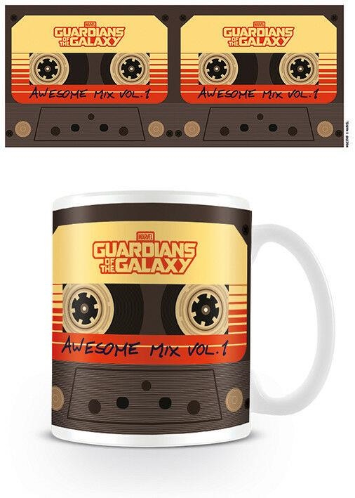 TAZA CERAMICA GUARDIANS OF THE GALAXY VOL.2 CINTA DE CASSETTE | 5050574237499 | PYRAMID | Llibreria La Gralla | Librería online de Granollers