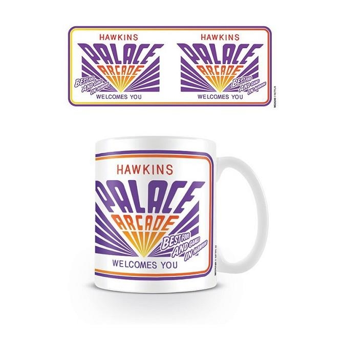 TAZA CERAMICA STRANGER THINGS "HAWKINS PALACE ARCADE" | 5050574252485 | PYRAMID | Llibreria La Gralla | Librería online de Granollers