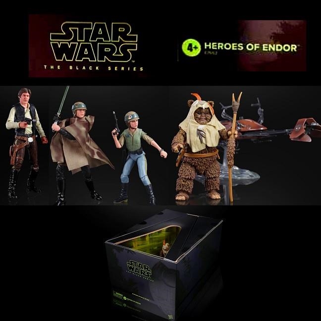 STAR WARS HEROES OF ENDOR BLACK SERIES | 5010993731428 | HASBRO | Llibreria La Gralla | Llibreria online de Granollers