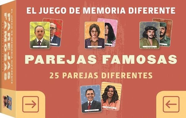 PAREJAS FAMOSAS. EL JUEGO DE MEMORIA DIFERENTE | 9789463594875 | VV.AA | Llibreria La Gralla | Llibreria online de Granollers