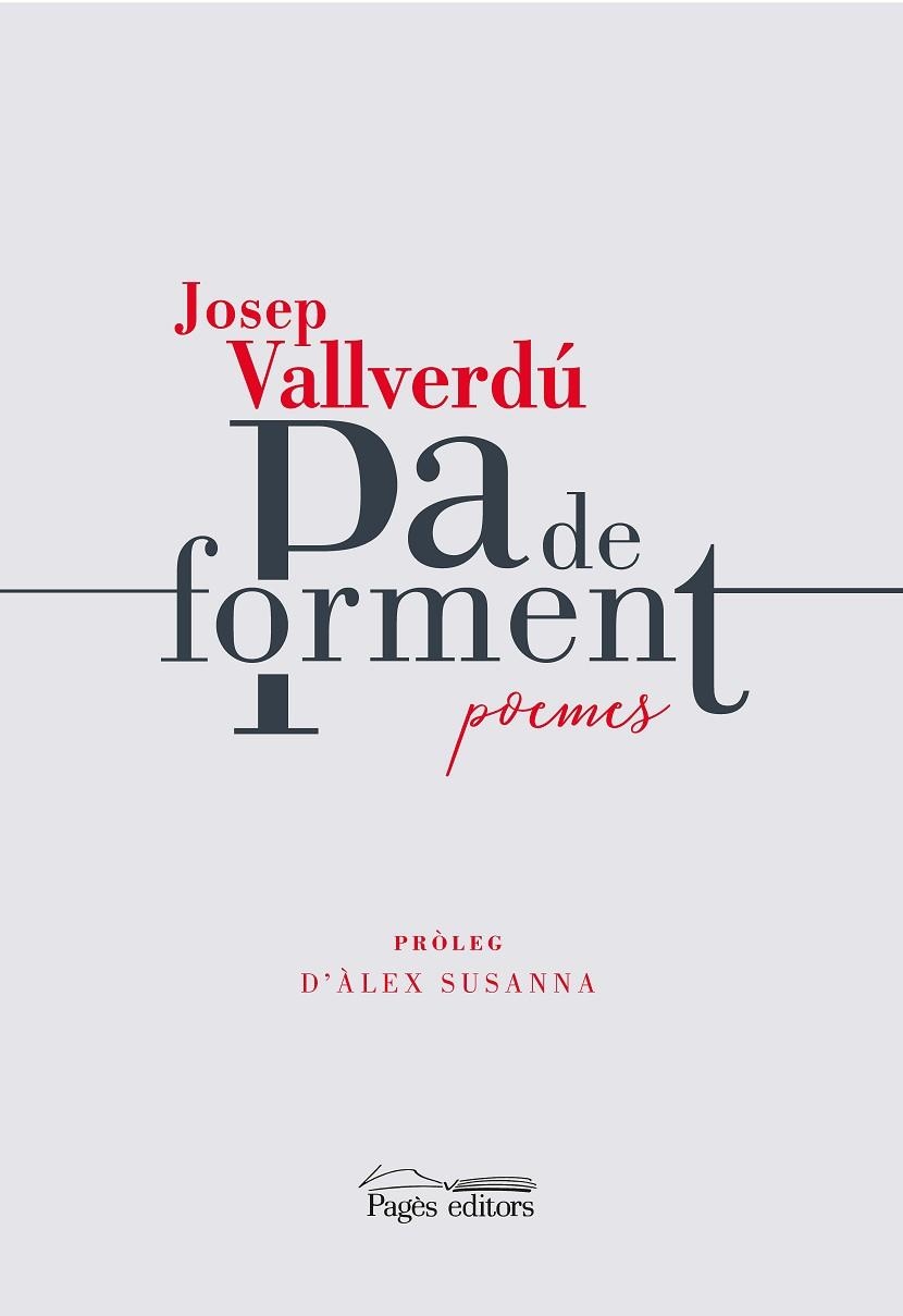 PA DE FORMENT | 9788413032085 | VALLVERDÚ, JOSEP | Llibreria La Gralla | Librería online de Granollers