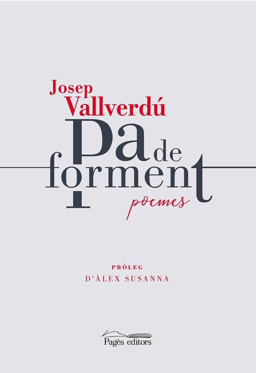 PA DE FORMENT | 9788413032085 | VALLVERDÚ, JOSEP | Llibreria La Gralla | Llibreria online de Granollers