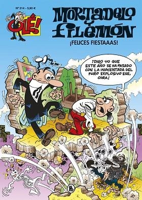 ¡FELICES FIESTAAAS! (OLÉ! MORTADELO 214) | 9788402423979 | IBÁÑEZ, FRANCISCO | Llibreria La Gralla | Llibreria online de Granollers