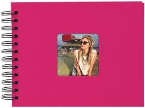 ALBUM FOTOS GOLDBUCH ESPIRAL ROSA PETIT FULLA NEGRA | 4009835201978 | WAK20197 | Llibreria La Gralla | Librería online de Granollers