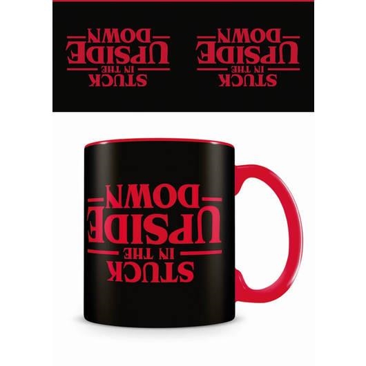 TAZA DESAYUNO STRANGER THINGS "STUCK IN THE UPSIDE DOWN" | 5050574252850 | PYRAMID | Llibreria La Gralla | Librería online de Granollers